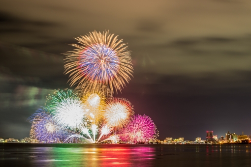 西日本最大規模の花火大会 松江水郷祭 18年の日程や魅力 粋 Iki